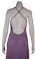 Lilac Formal Evening Dress with Criss Cross Back back